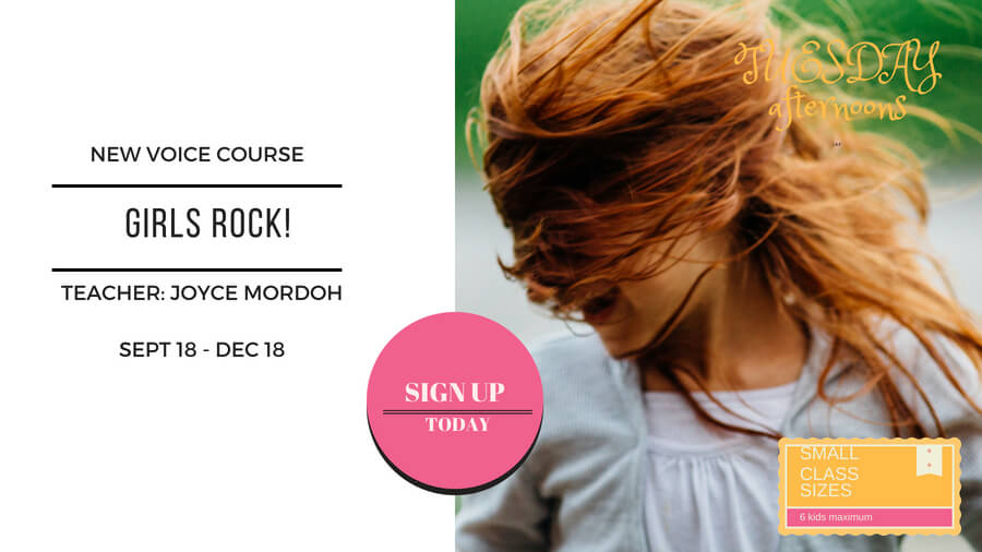 Course: GIRLS ROCK! with Joyce Mordoh | schoolofvoice.berlin